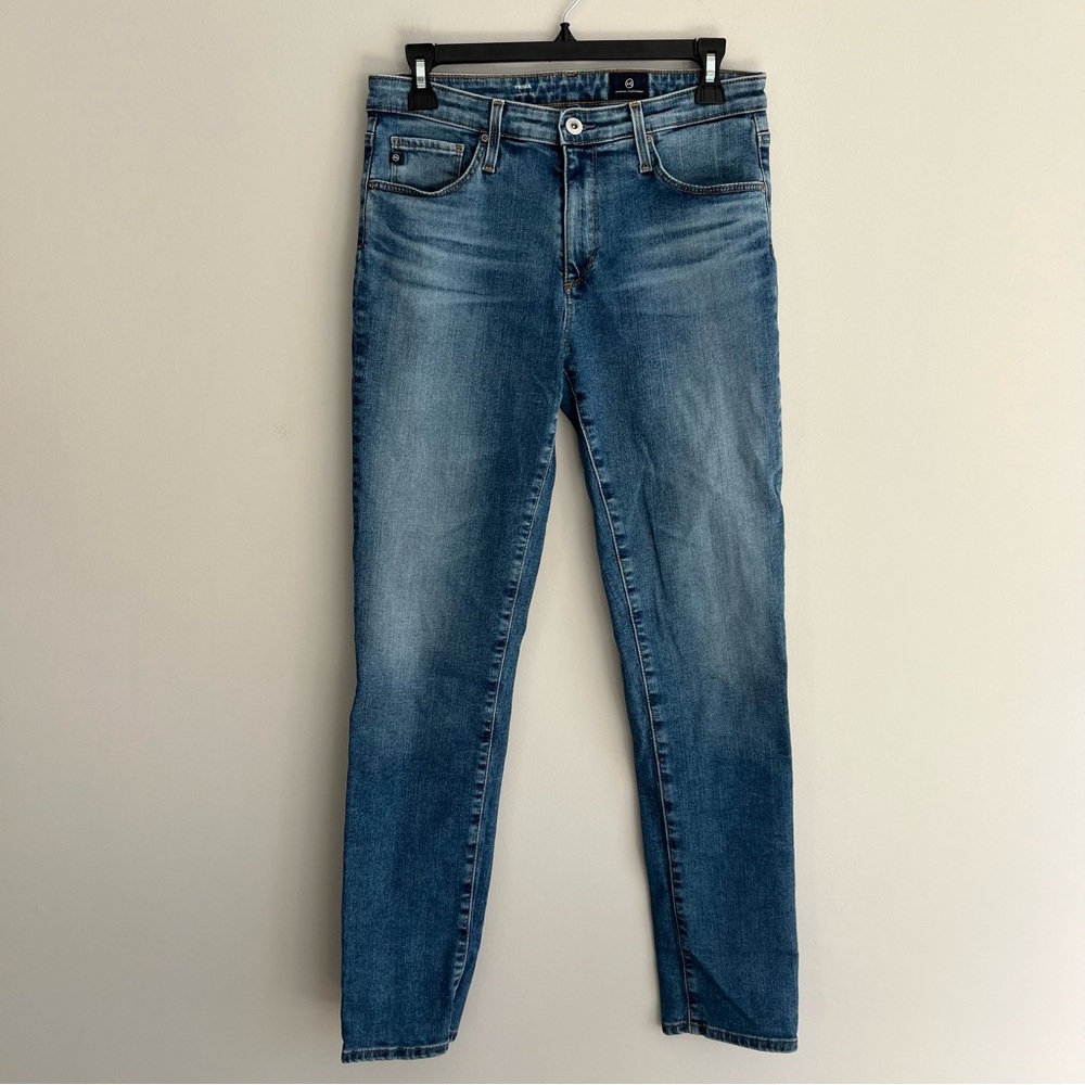 AG Adriano Goldschmied Light Blue The Prima Cigarette Leg Jeans size 29